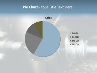 Drill Part Technology PowerPoint Template