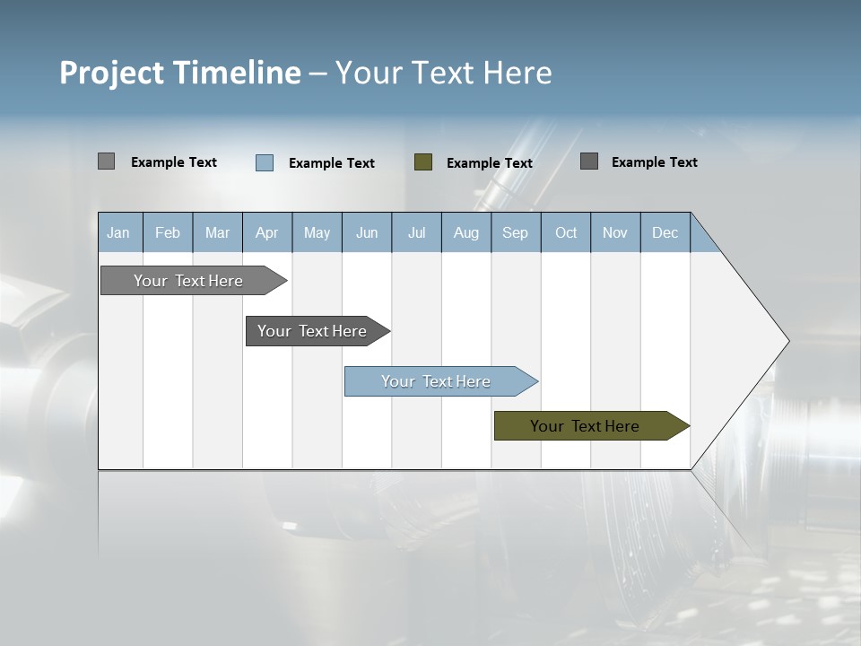 Drill Part Technology PowerPoint Template