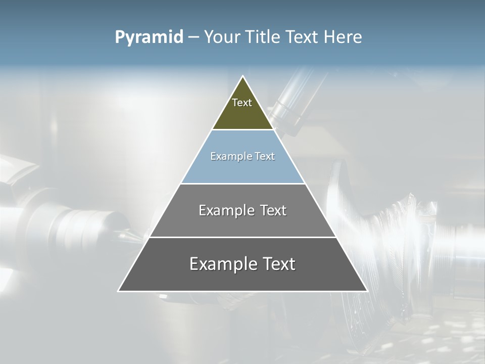 Drill Part Technology PowerPoint Template