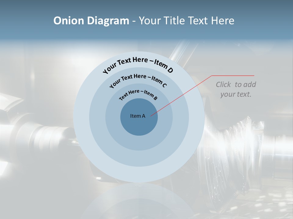 Drill Part Technology PowerPoint Template