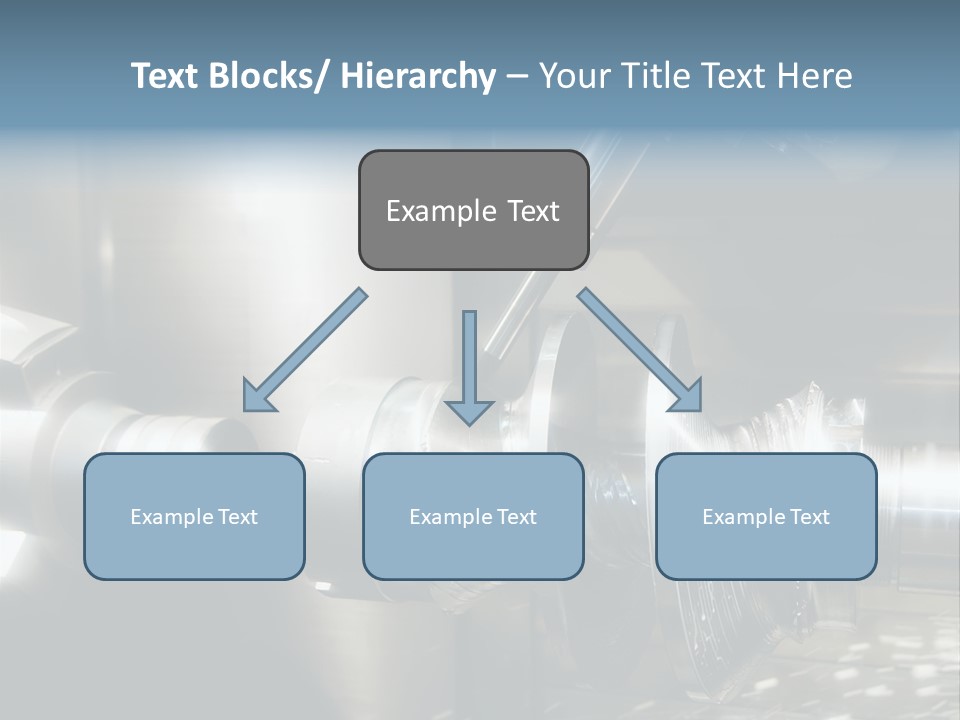 Drill Part Technology PowerPoint Template