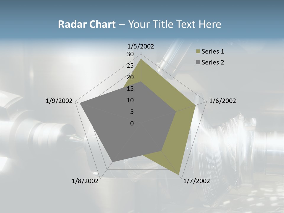 Drill Part Technology PowerPoint Template