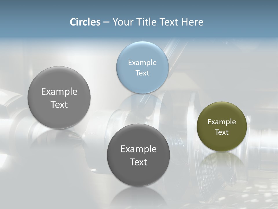 Drill Part Technology PowerPoint Template