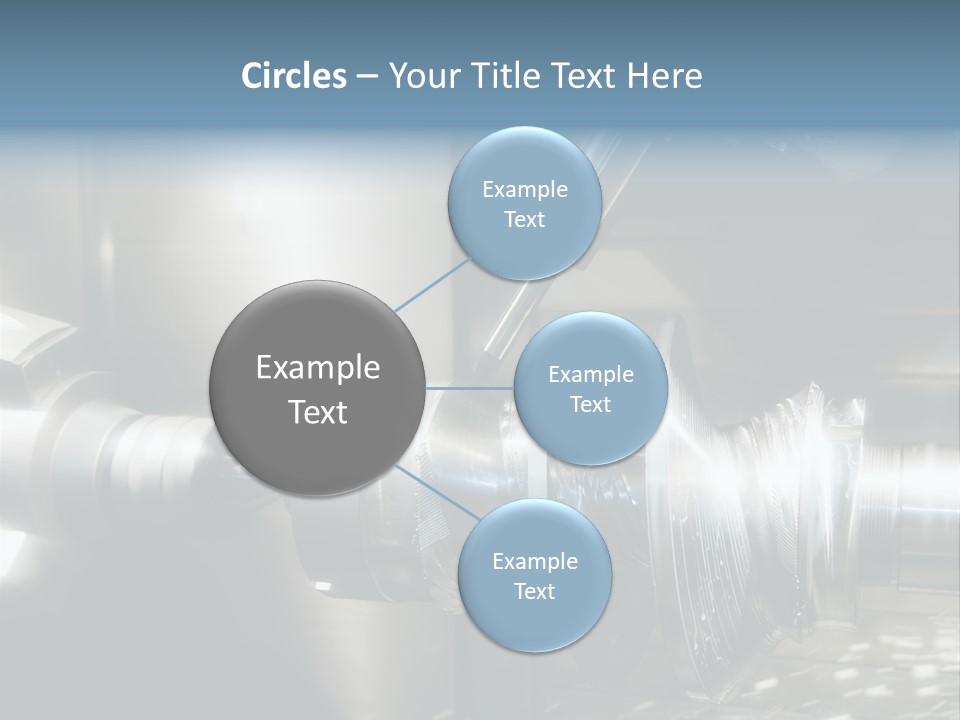 Drill Part Technology PowerPoint Template