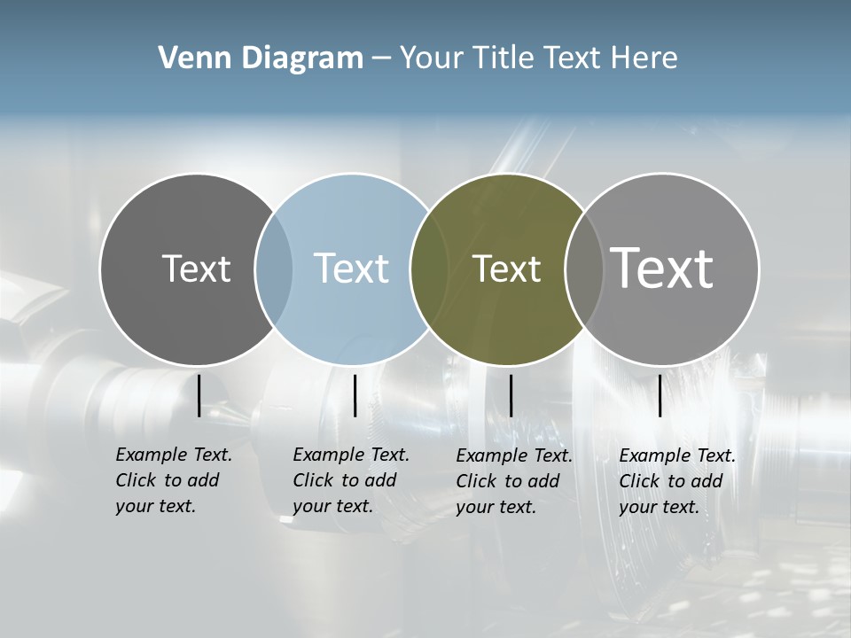 Drill Part Technology PowerPoint Template