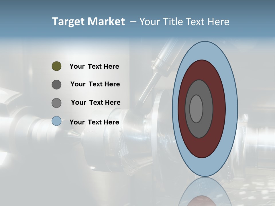 Drill Part Technology PowerPoint Template