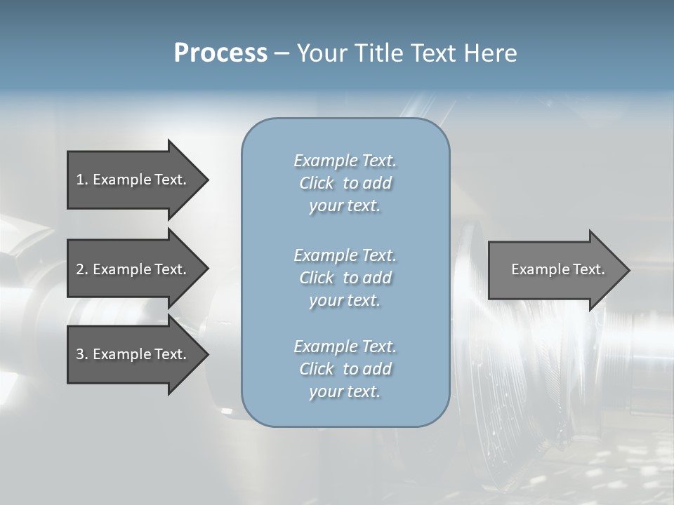 Drill Part Technology PowerPoint Template