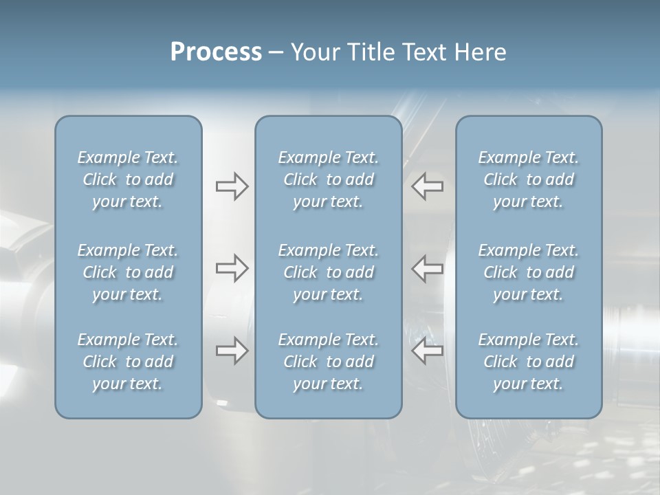 Drill Part Technology PowerPoint Template