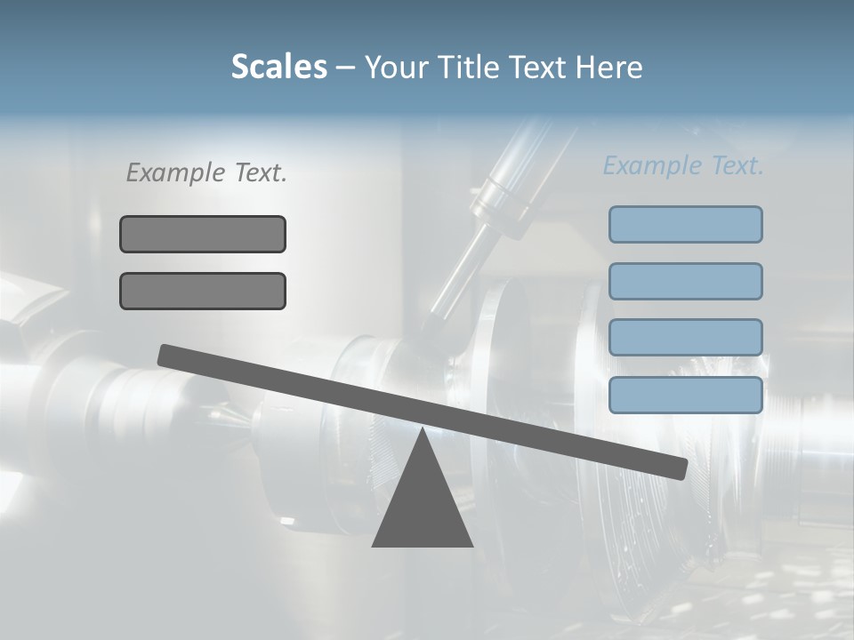 Drill Part Technology PowerPoint Template