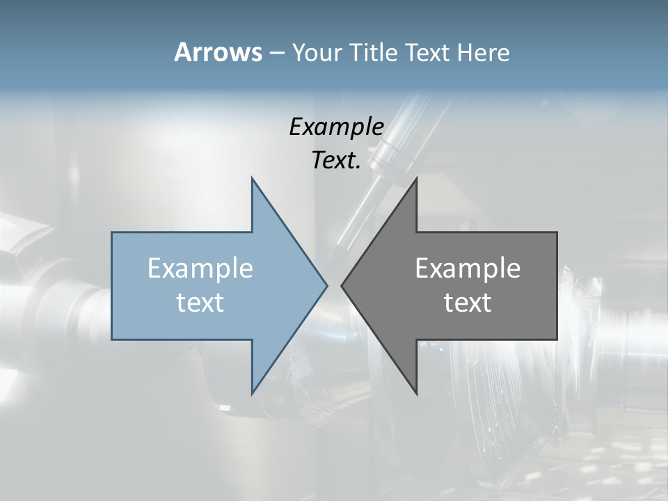 Drill Part Technology PowerPoint Template