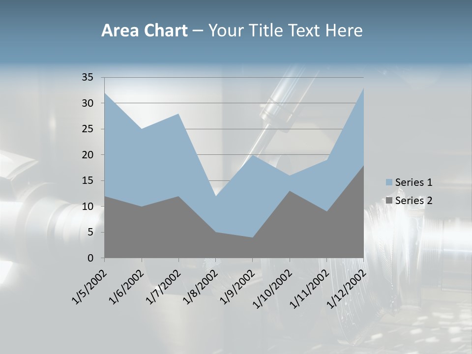 Drill Part Technology PowerPoint Template