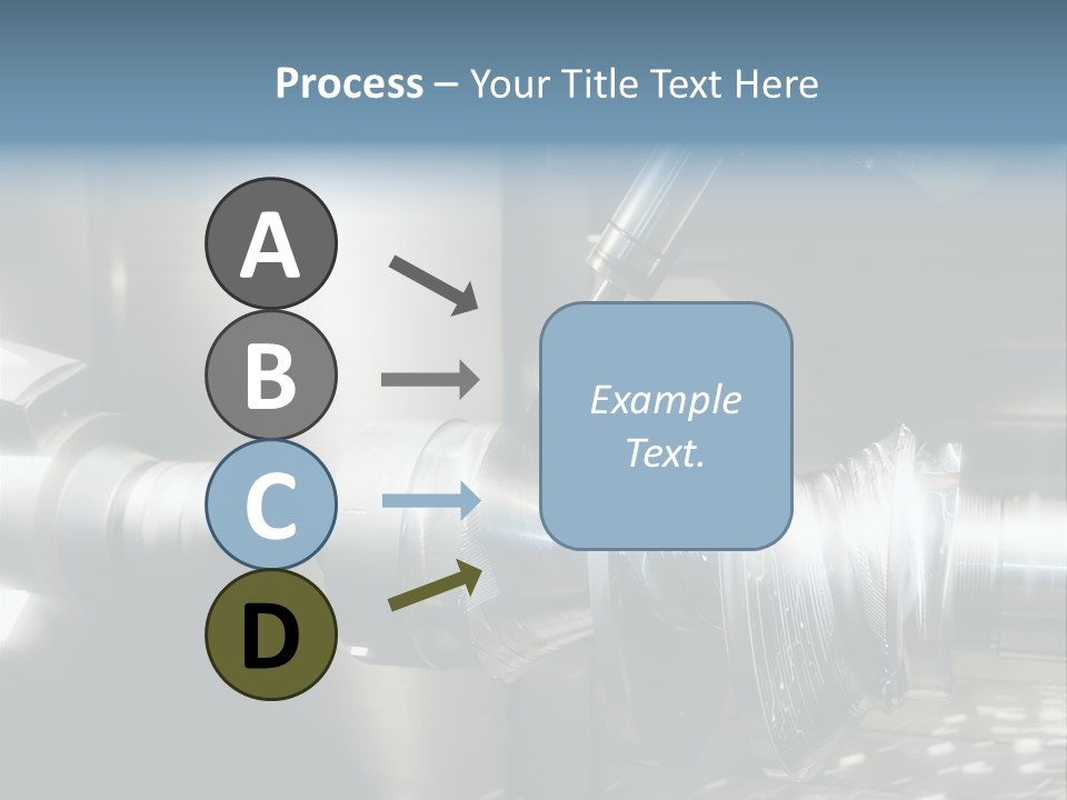 Drill Part Technology PowerPoint Template
