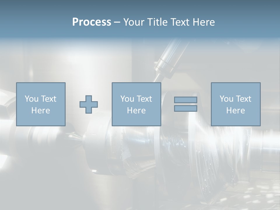 Drill Part Technology PowerPoint Template