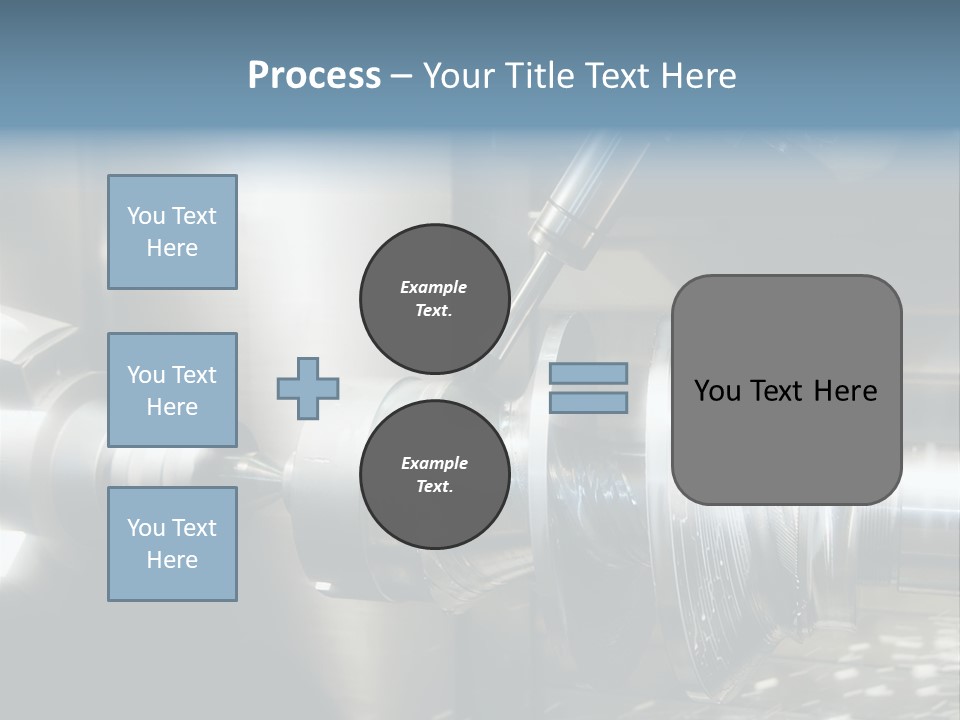 Drill Part Technology PowerPoint Template
