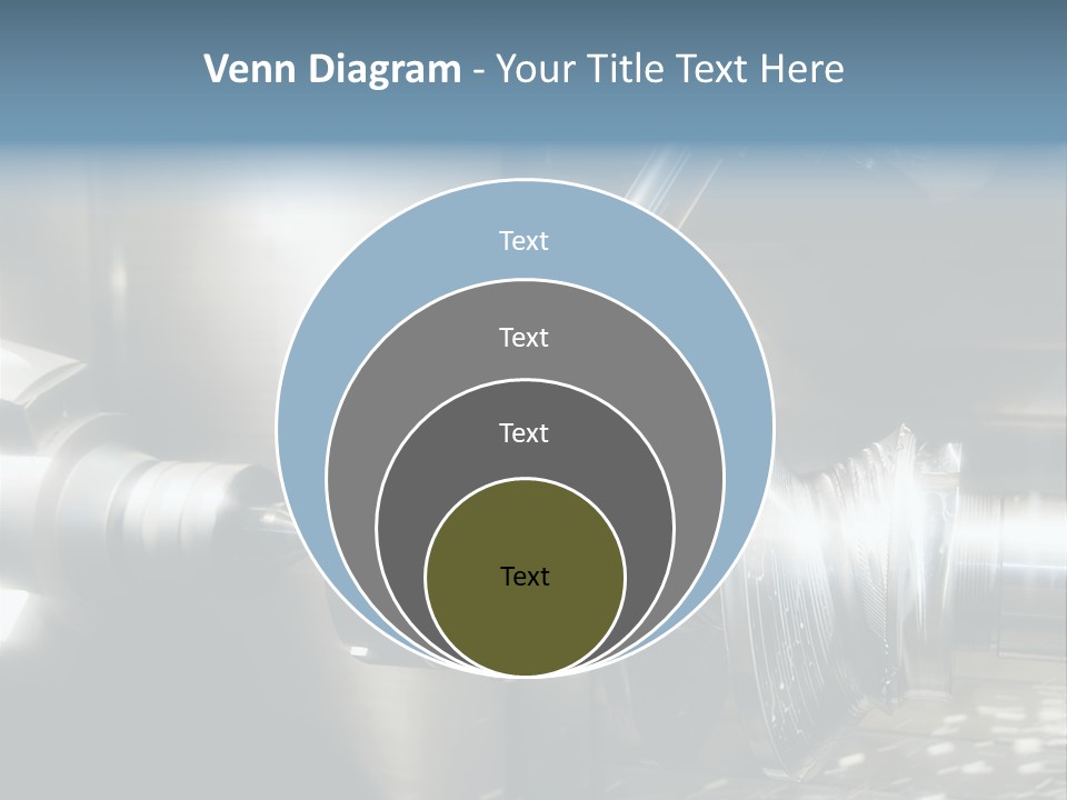 Drill Part Technology PowerPoint Template