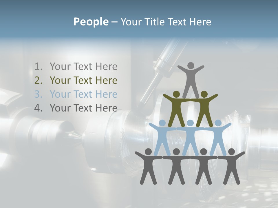Drill Part Technology PowerPoint Template