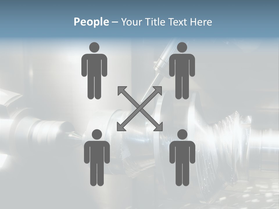 Drill Part Technology PowerPoint Template