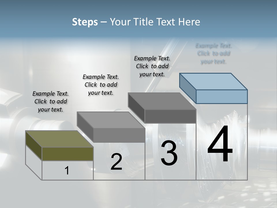 Drill Part Technology PowerPoint Template