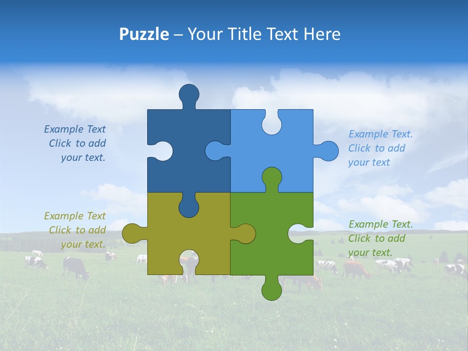 Landscape Farming Day PowerPoint Template