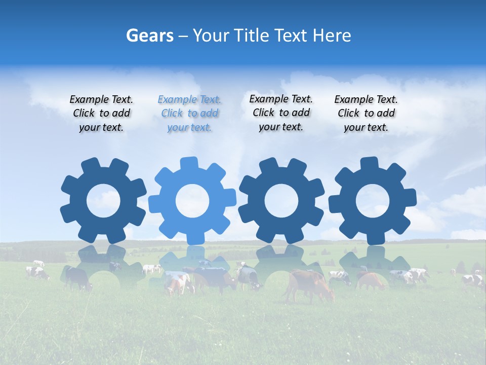Landscape Farming Day PowerPoint Template