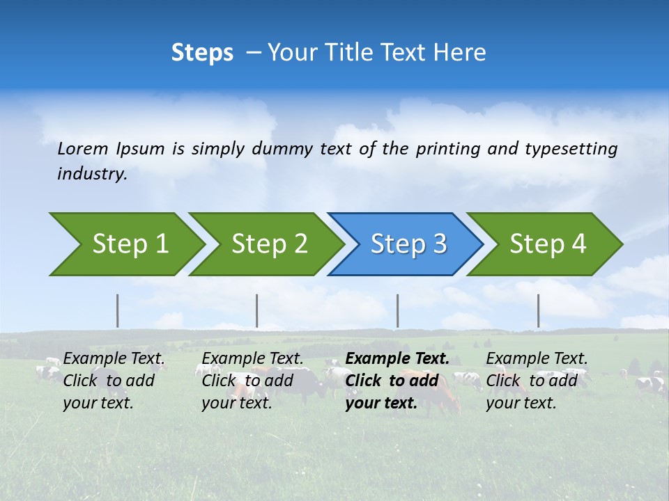 Landscape Farming Day PowerPoint Template
