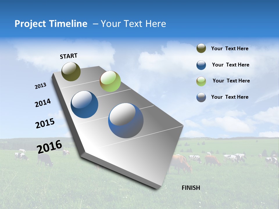 Landscape Farming Day PowerPoint Template