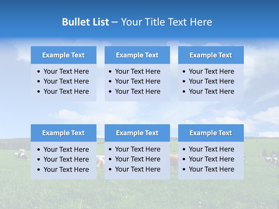 Landscape Farming Day PowerPoint Template