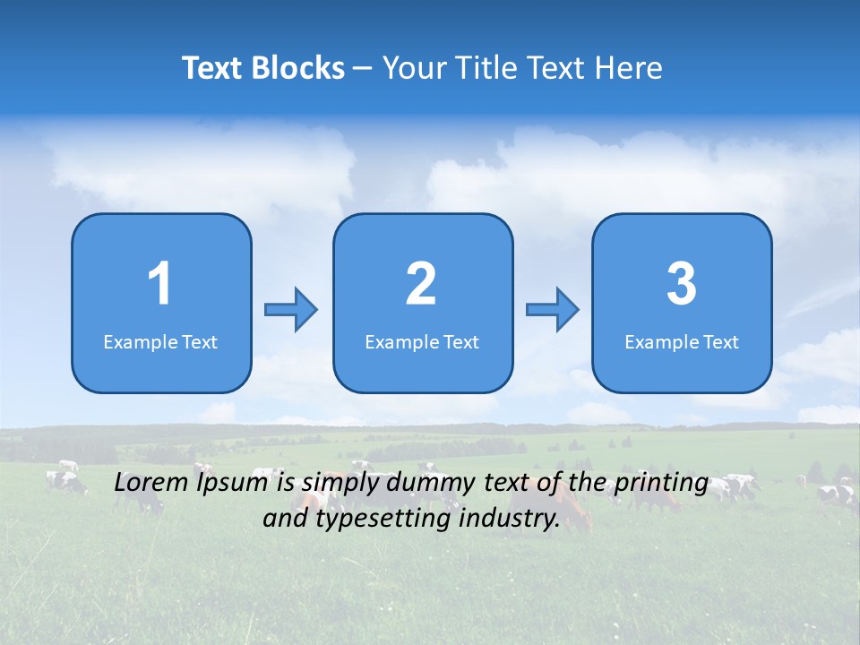 Landscape Farming Day PowerPoint Template