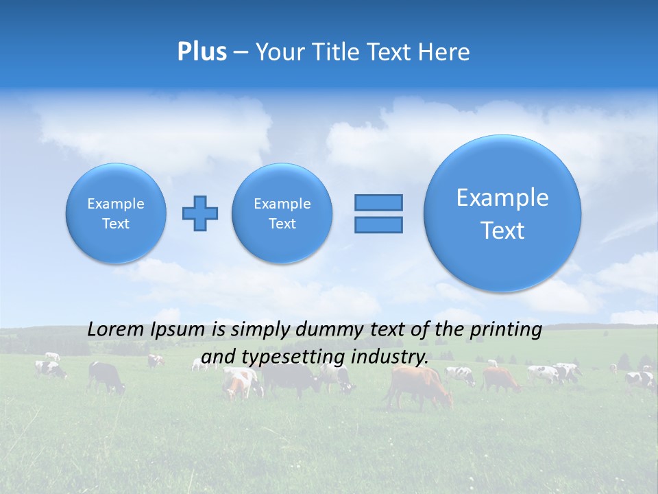 Landscape Farming Day PowerPoint Template