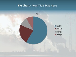 Danger Industrial Smog PowerPoint Template