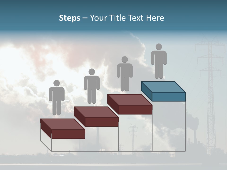 Danger Industrial Smog PowerPoint Template