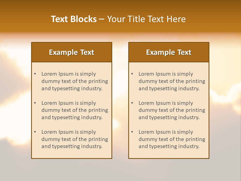 Clouds Light Jesus PowerPoint Template