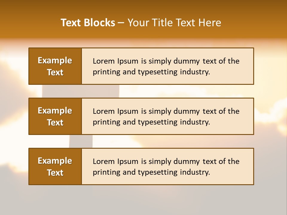 Clouds Light Jesus PowerPoint Template