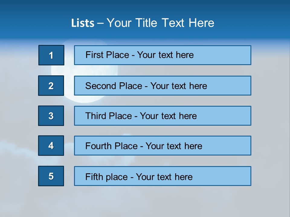 Madness Heaven Astronomy PowerPoint Template