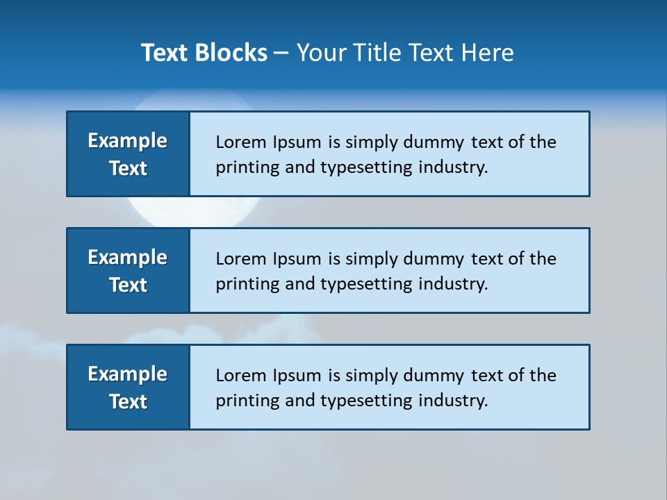 Madness Heaven Astronomy PowerPoint Template