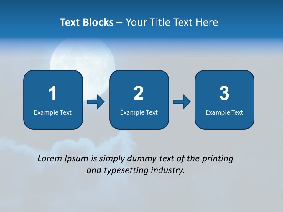 Madness Heaven Astronomy PowerPoint Template