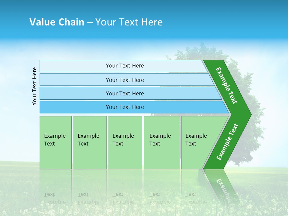 View Park Dandelions PowerPoint Template