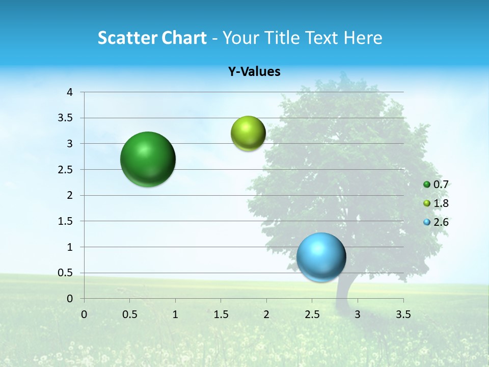 View Park Dandelions PowerPoint Template