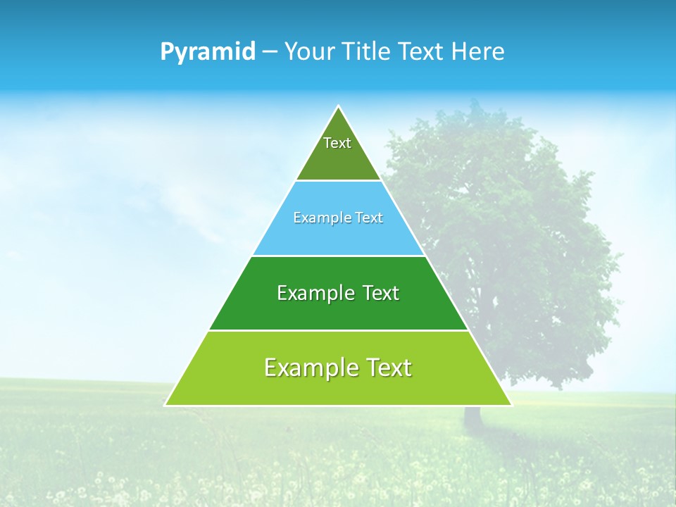 View Park Dandelions PowerPoint Template