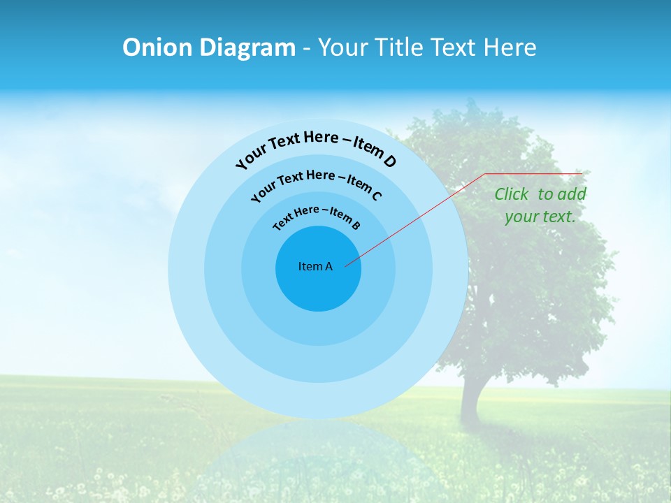 View Park Dandelions PowerPoint Template