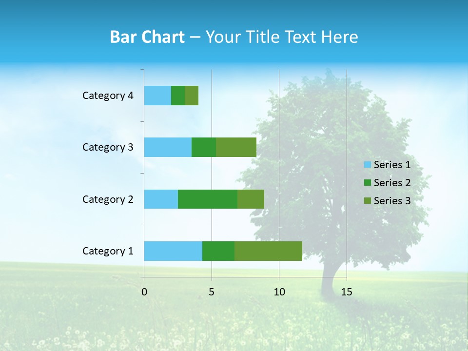 View Park Dandelions PowerPoint Template