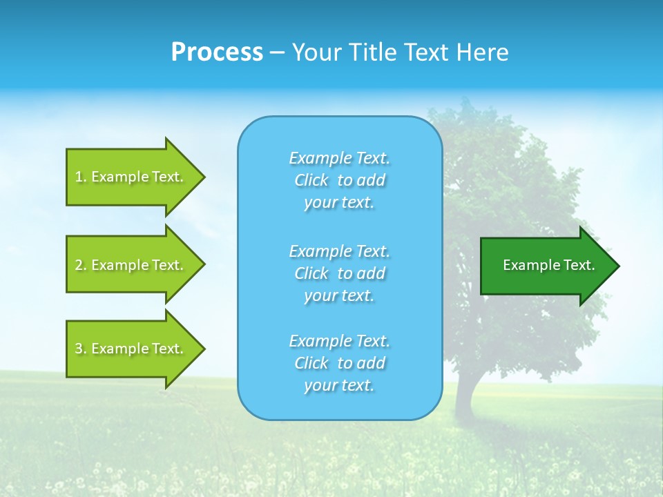View Park Dandelions PowerPoint Template