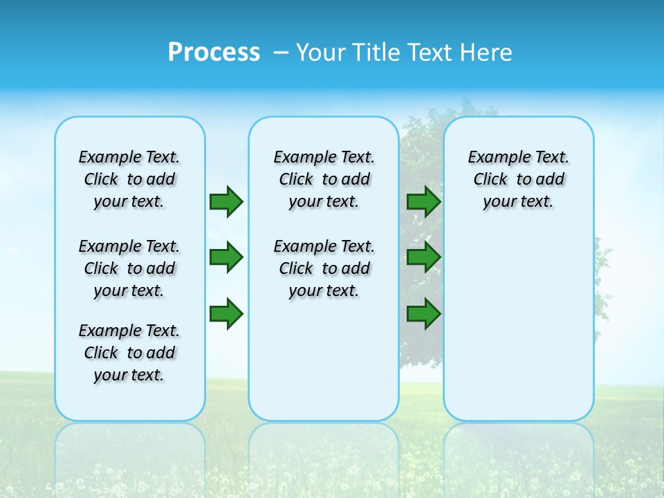 View Park Dandelions PowerPoint Template