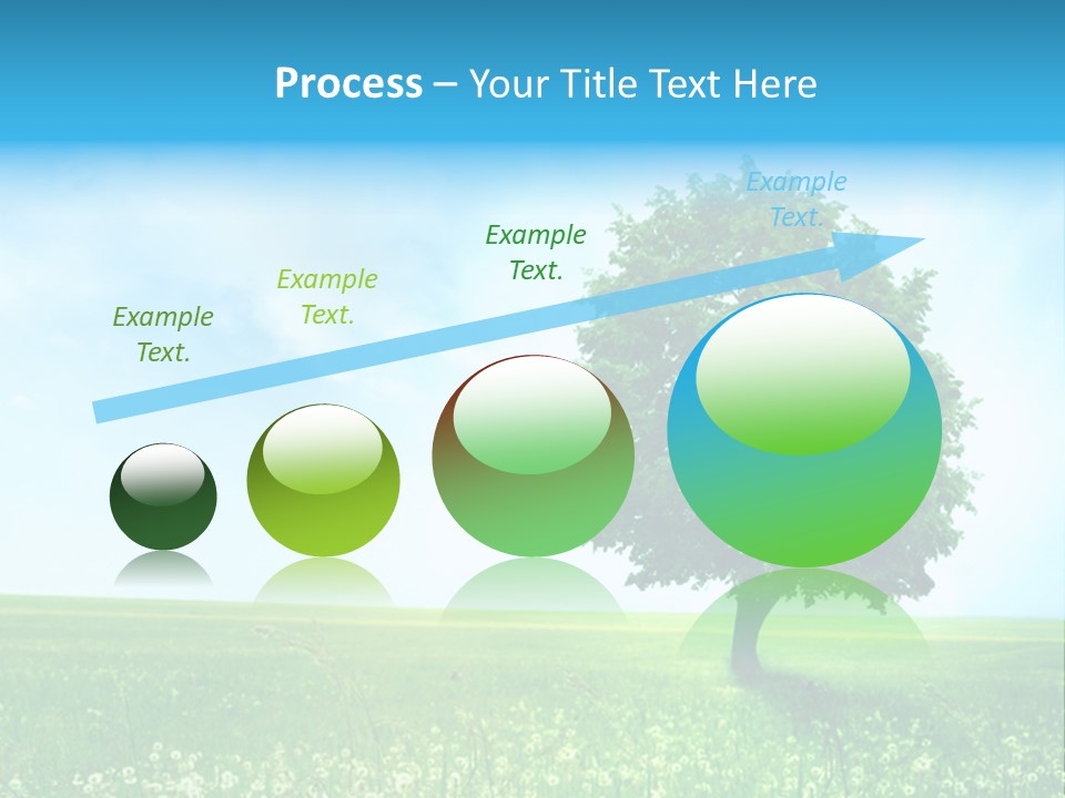 View Park Dandelions PowerPoint Template
