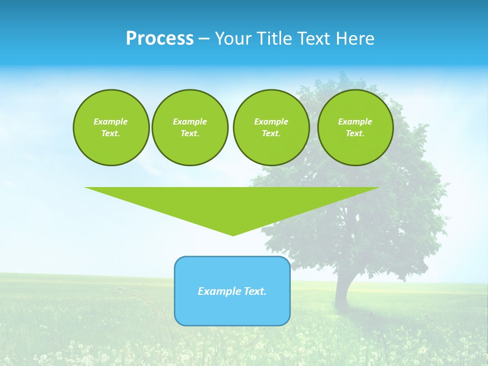 View Park Dandelions PowerPoint Template