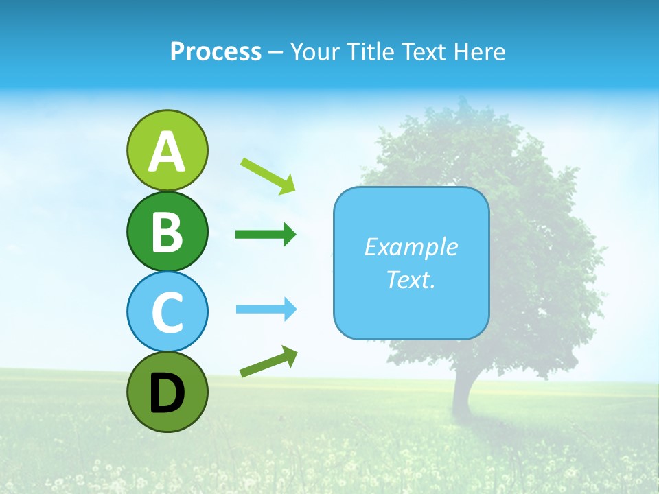 View Park Dandelions PowerPoint Template