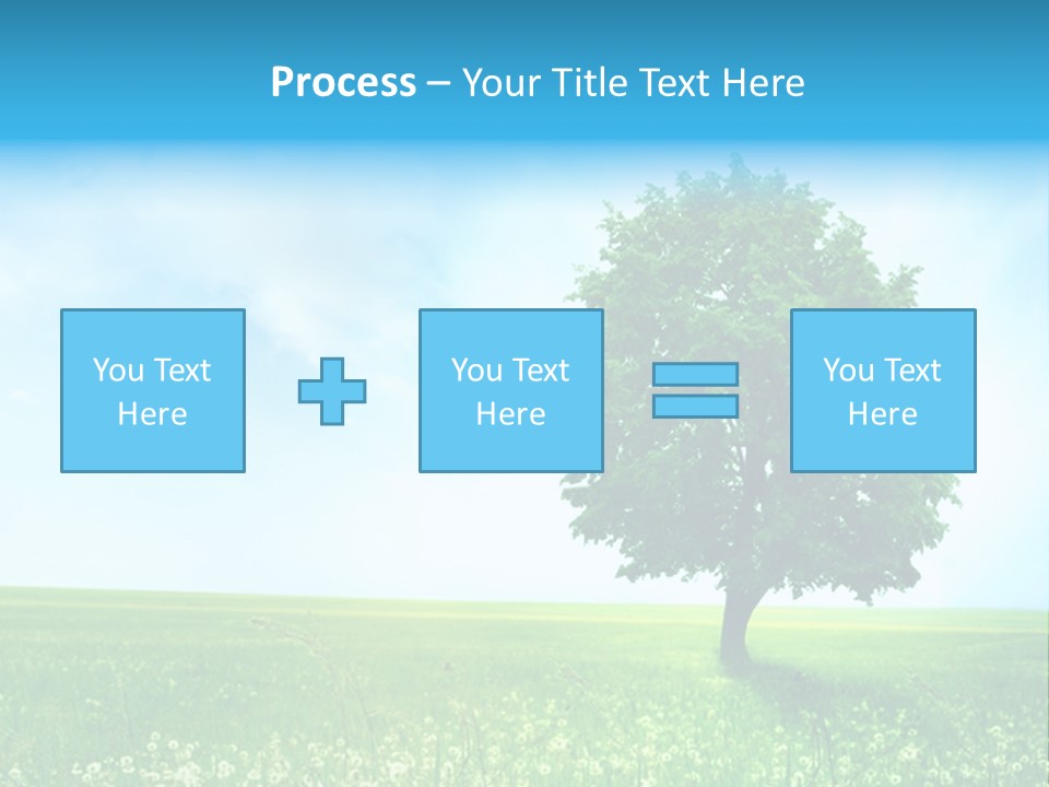 View Park Dandelions PowerPoint Template