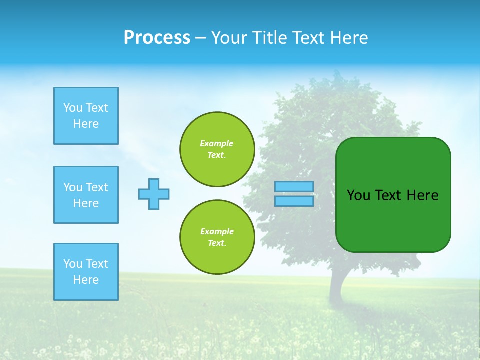 View Park Dandelions PowerPoint Template