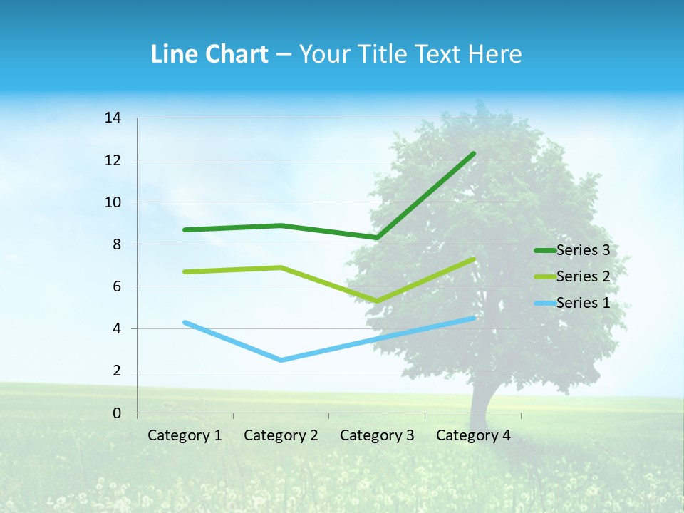 View Park Dandelions PowerPoint Template