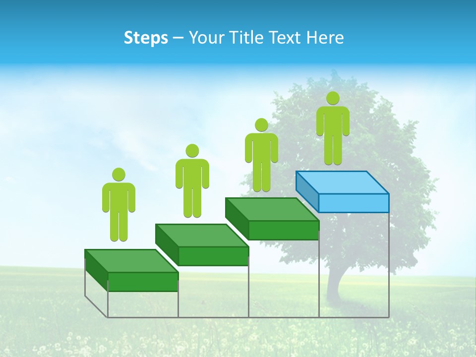 View Park Dandelions PowerPoint Template